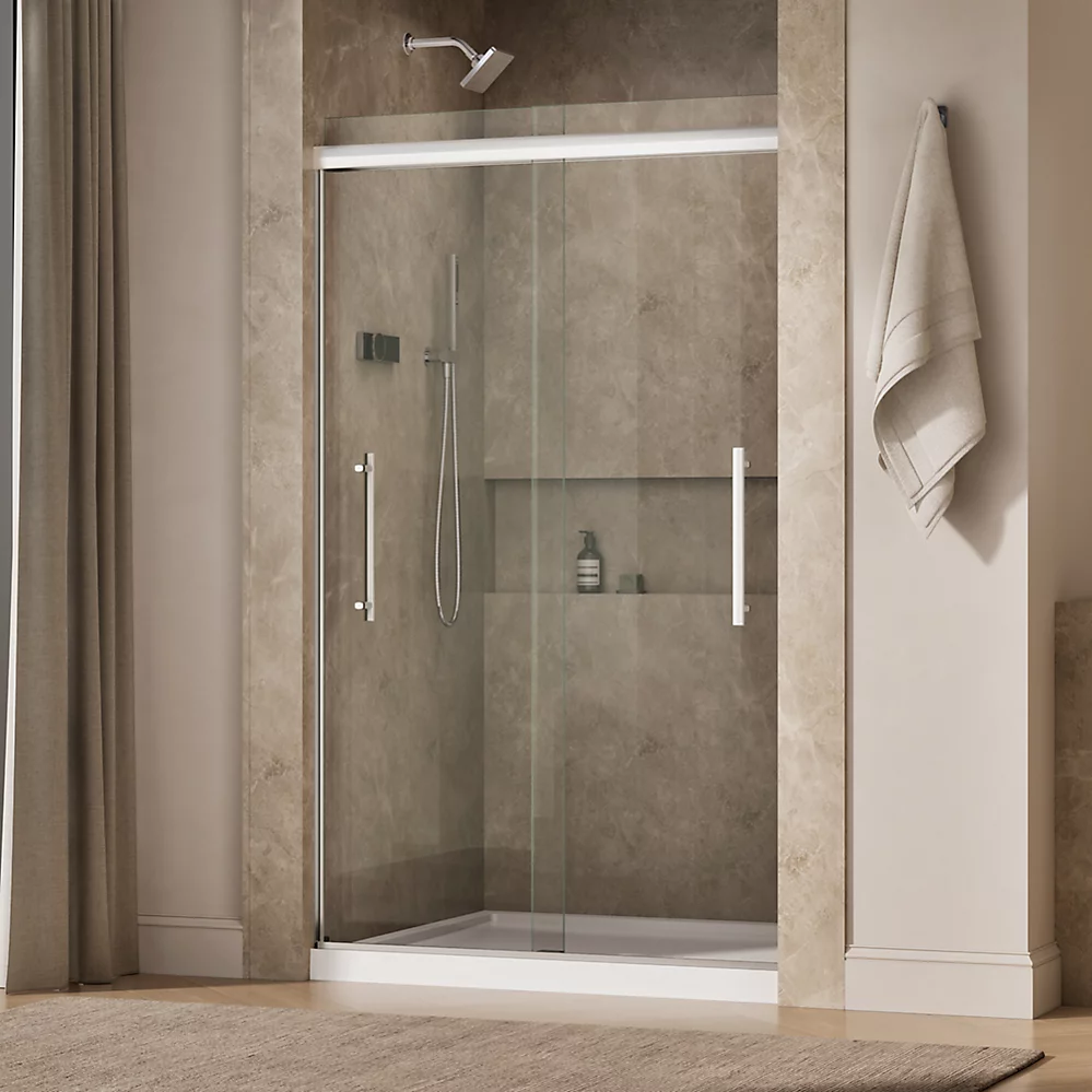 Kohler 707601-8L-SHP Pleat 5/16 Shower Door 79 1/16X47 5/8