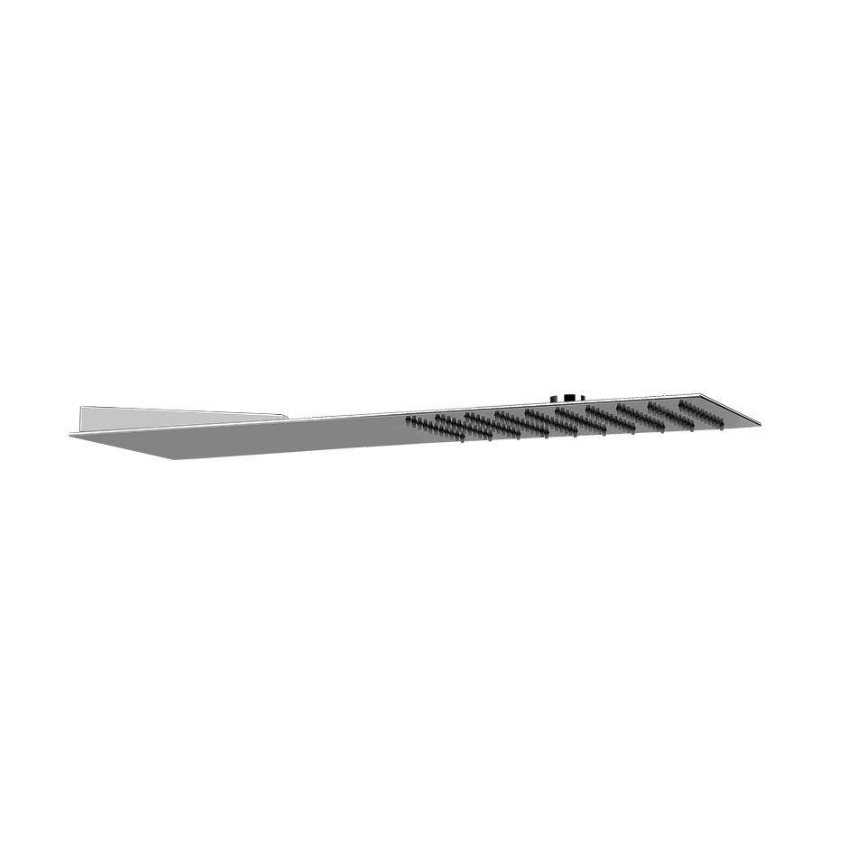 Gessi 33062 Tremillimetri Wall Mounted Shower Head Mirror Steel 1