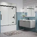 Kohler 707602-8L-BL Pleat 5/16 Bath Door 64 1/16X59 5/8
