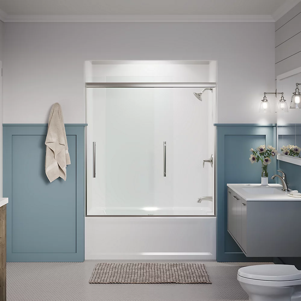 Kohler 707602-8L-BNK Pleat 5/16 Bath Door 64 1/16X59 5/8