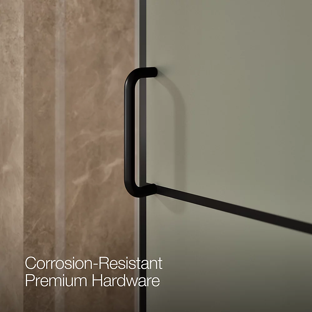 Kohler 707606-6G80-BL Elate 1/4 Shower Door 70 1/2 X 47 5/8