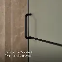 Kohler 707606-6G80-BL Elate 1/4 Shower Door 70 1/2 X 47 5/8