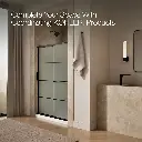 Kohler 707607-6G80-BL Elate 1/4 Shower Door 70 1/2 X 53 5/8