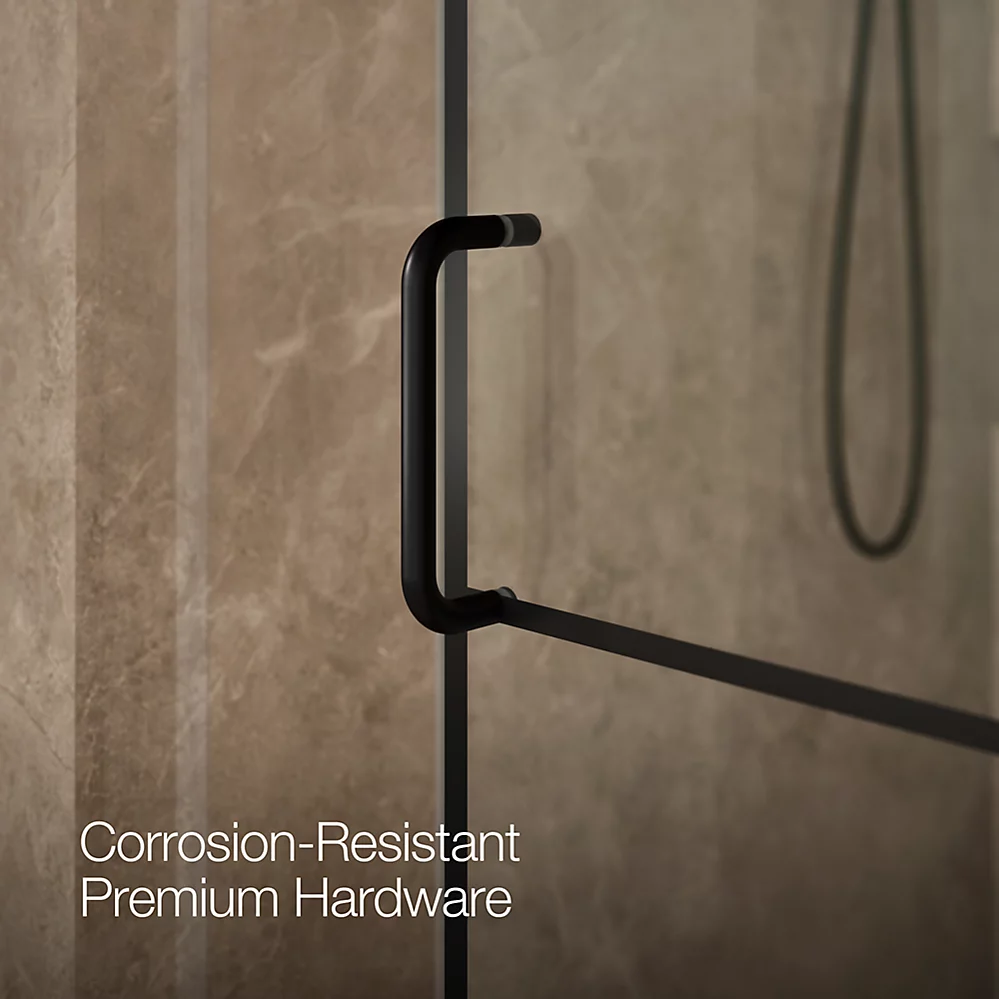 Kohler 707608-6G79-BL Elate 1/4 Shower Door 70 1/2 X 59 5/8
