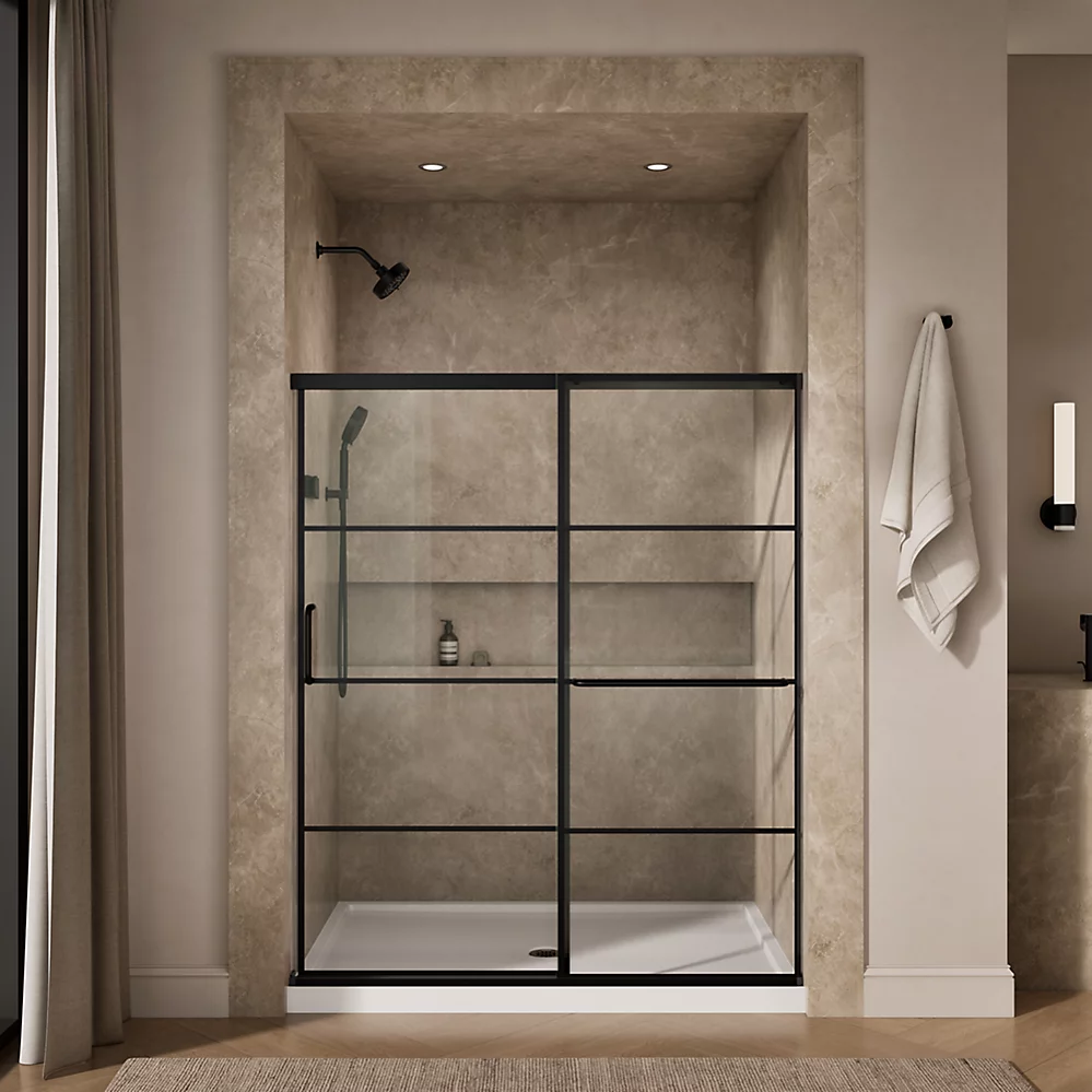 Kohler 707608-6G79-BL Elate 1/4 Shower Door 70 1/2 X 59 5/8