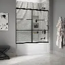 Kohler 707609-6G79-BL Elate 1/4 Bath Door 56 3/4 X 59 5/8