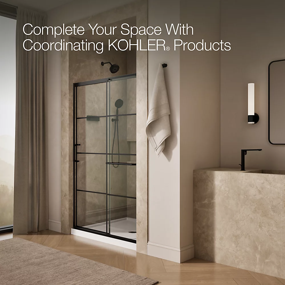 Kohler 707613-8G79-BL Elate 5/16 Shower Door 75 1/2 X 47 5/8