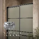 Kohler 707613-8G80-BL Elate 5/16 Shower Door 75 1/2 X 47 5/8