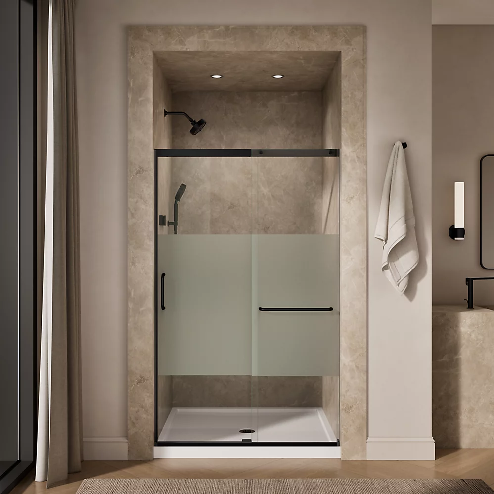 Kohler 707613-8G81-BL Elate 5/16 Shower Door 75 1/2 X 47 5/8