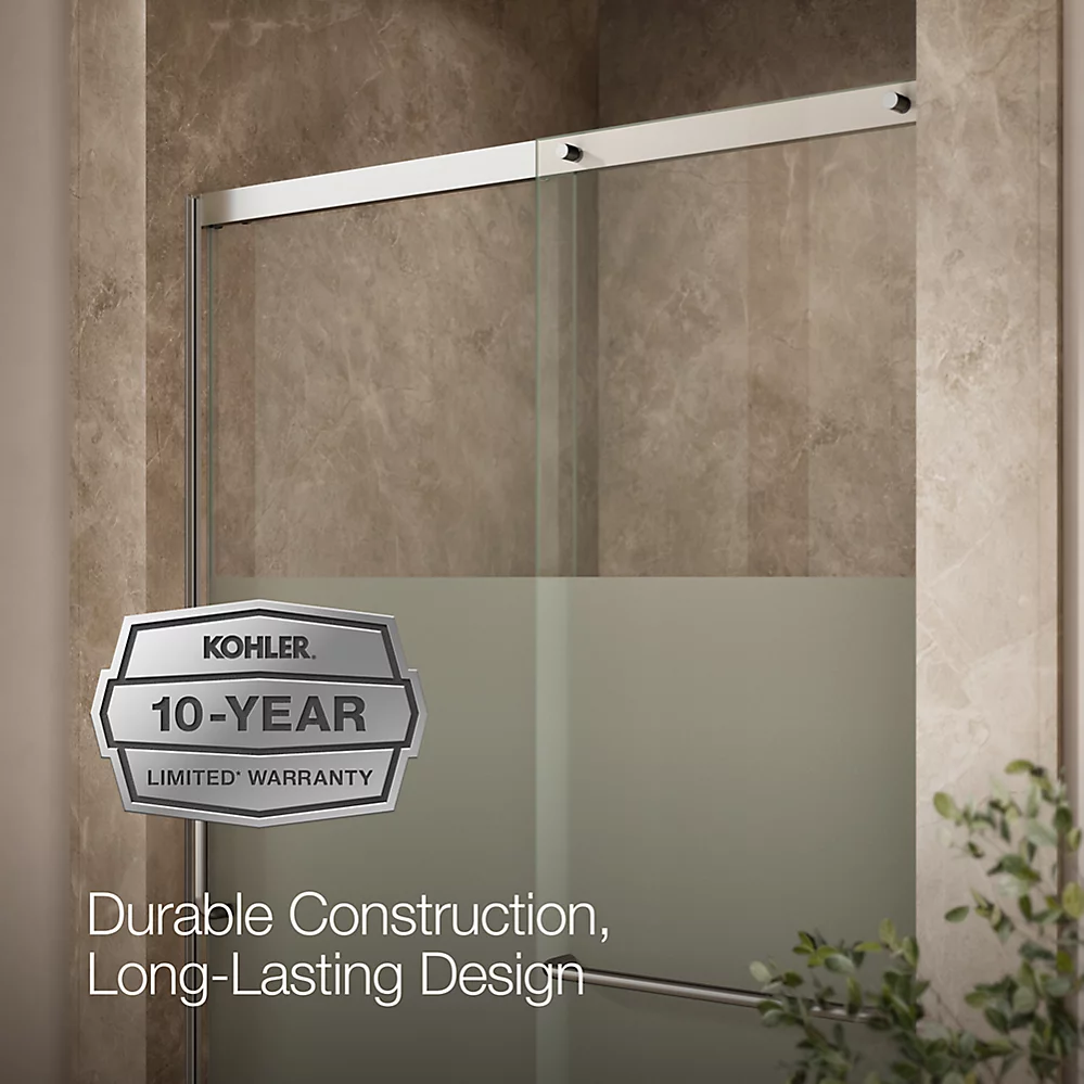 Kohler 707613-8G81-MX Elate 5/16 Shower Door 75 1/2 X 47 5/8