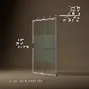 Kohler 707613-8G81-MX Elate 5/16 Shower Door 75 1/2 X 47 5/8