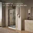 Kohler 707614-8G79-BL Elate 5/16 Shower Door 75 1/2 X 53 5/8