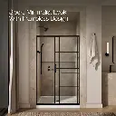 Kohler 707614-8G79-BL Elate 5/16 Shower Door 75 1/2 X 53 5/8