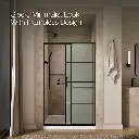 Kohler 707614-8G80-BL Elate 5/16 Shower Door 75 1/2 X 53 5/8