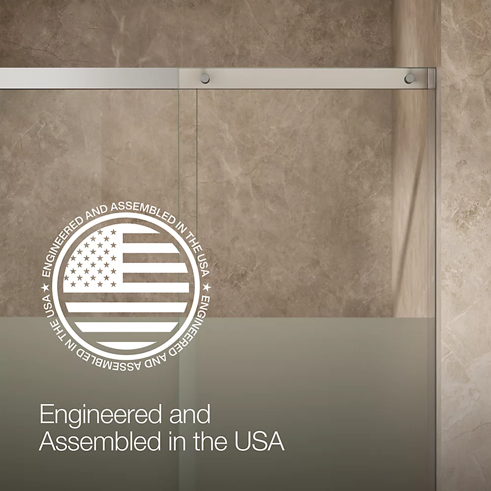 Kohler 707614-8G81-MX Elate 5/16 Shower Door 75 1/2 X 53 5/8