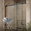 Kohler 707614-8L-BL Elate 5/16 Shower Door 75 1/2 X 53 5/8