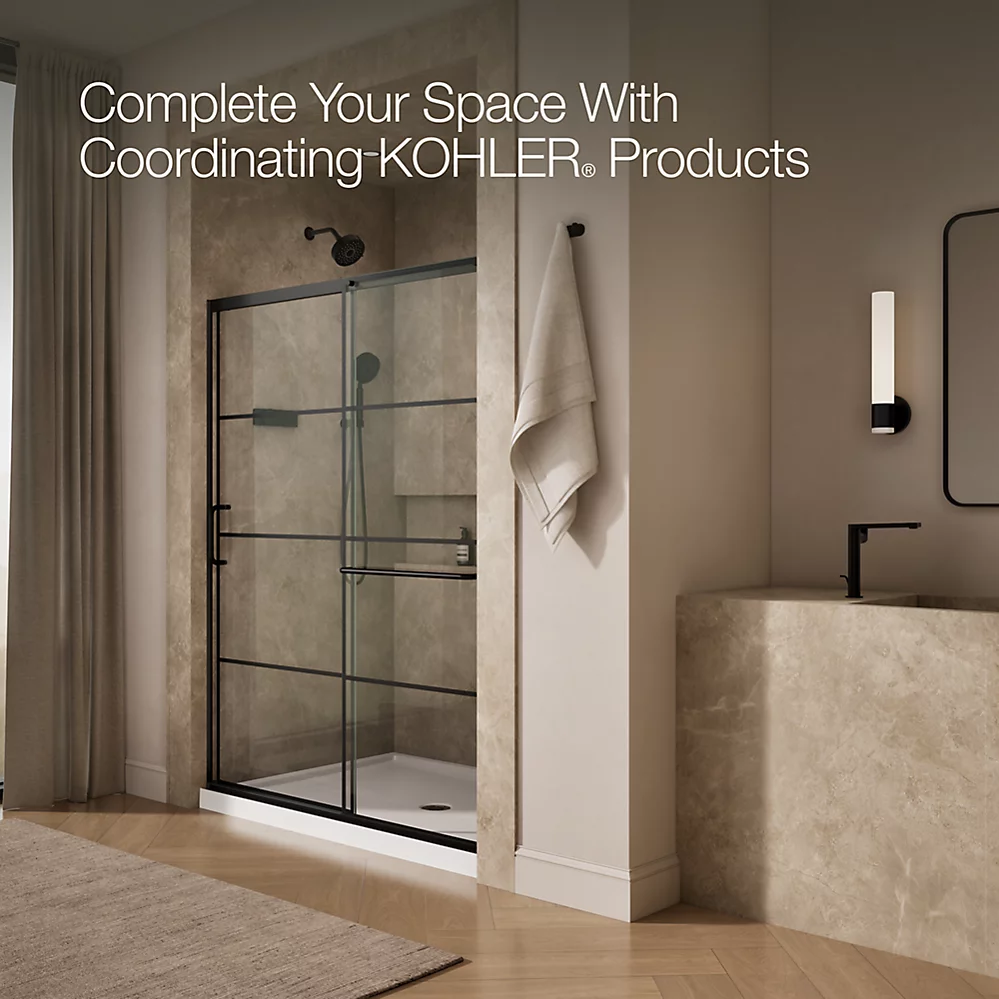 Kohler 707615-8G79-BL Elate 5/16 Shower Door 75 1/2 X 59 5/8