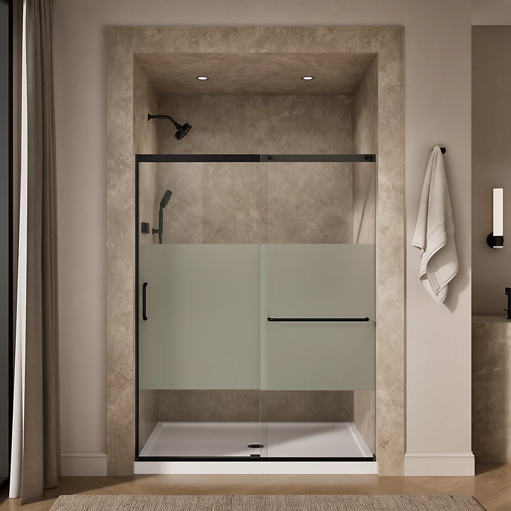 Kohler 707615-8G81-BL Elate 5/16 Shower Door 75 1/2 X 59 5/8