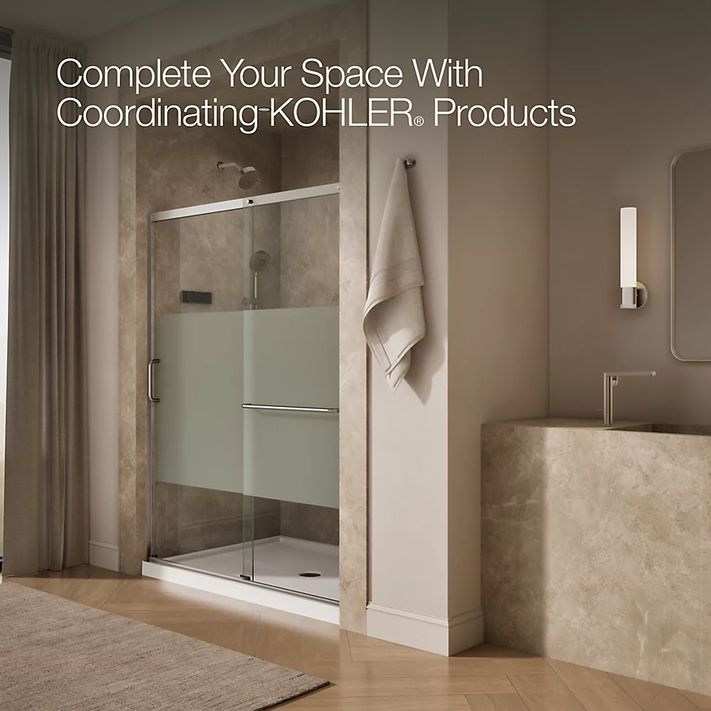 Kohler 707615-8G81-MX Elate 5/16 Shower Door 75 1/2 X 59 5/8