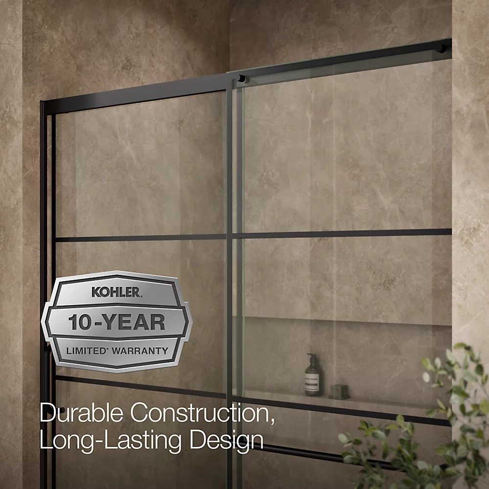 Kohler 707616-8G79-BL Elate 5/16 Shower Door 75 1/2 X 65 5/8