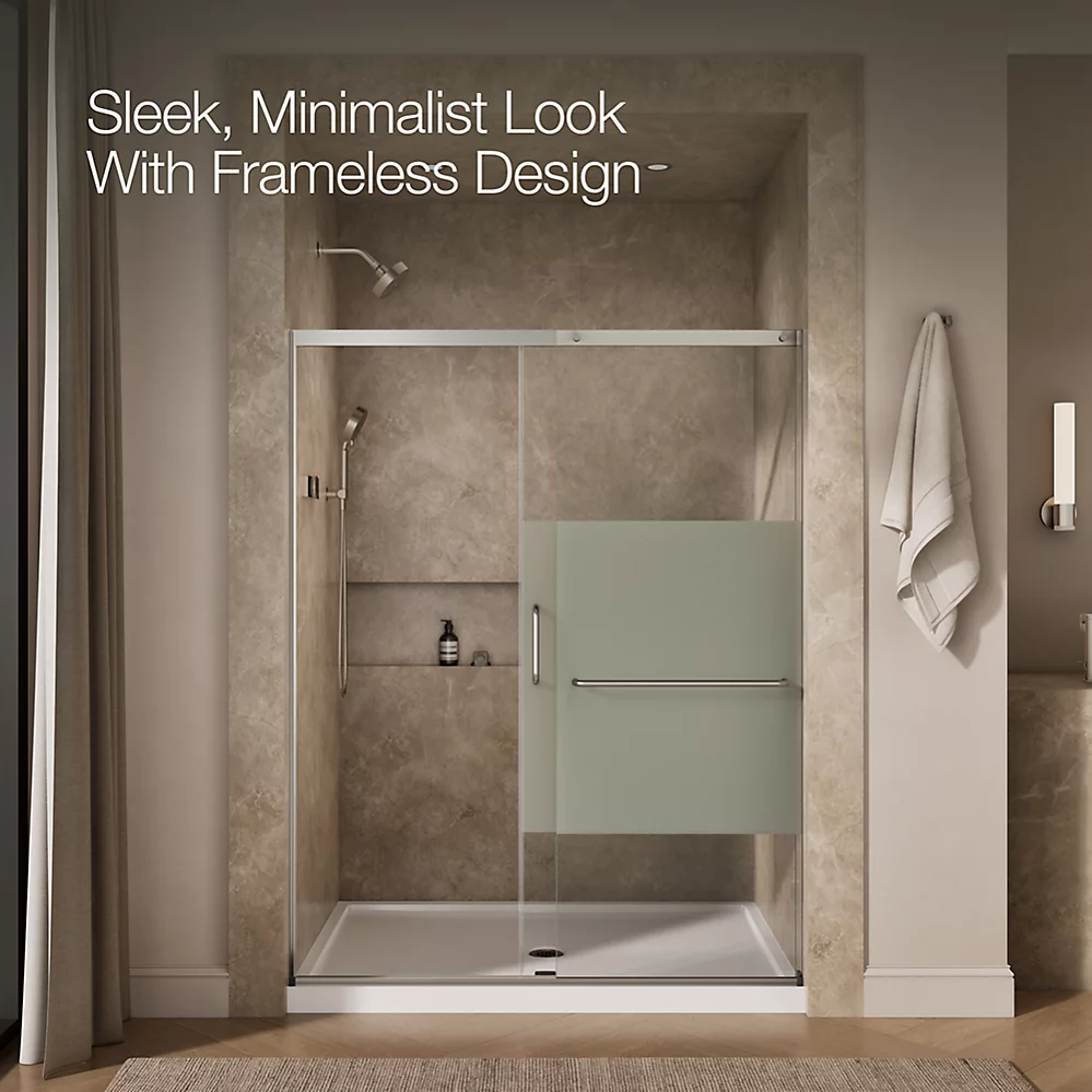 Kohler 707616-8G81-MX Elate 5/16 Shower Door 75 1/2 X 65 5/8