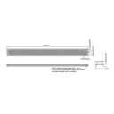 ACO 37363 Quadrato Stainless Steel Grate 47.25 2