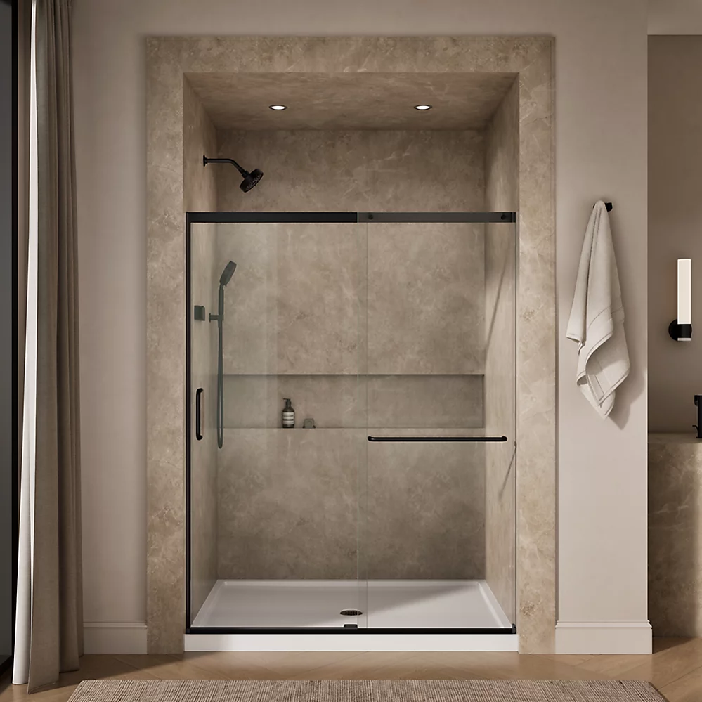 Kohler 707616-8L-BL Elate 5/16 Shower Door 75 1/2 X 65 5/8