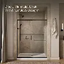 Kohler 707616-8L-BL Elate 5/16 Shower Door 75 1/2 X 65 5/8