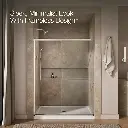 Kohler 707616-8L-SH Elate 5/16 Shower Door 75 1/2 X 65 5/8