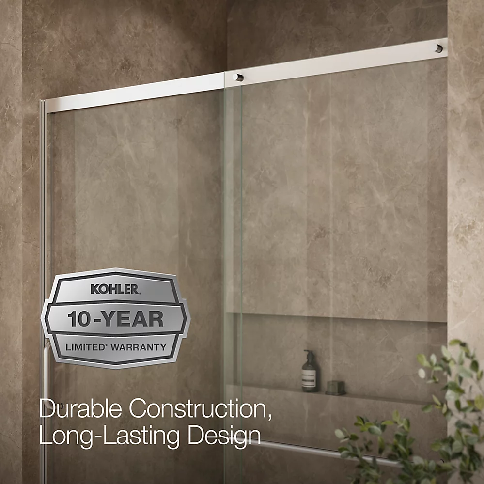 Kohler 707616-8L-SH Elate 5/16 Shower Door 75 1/2 X 65 5/8
