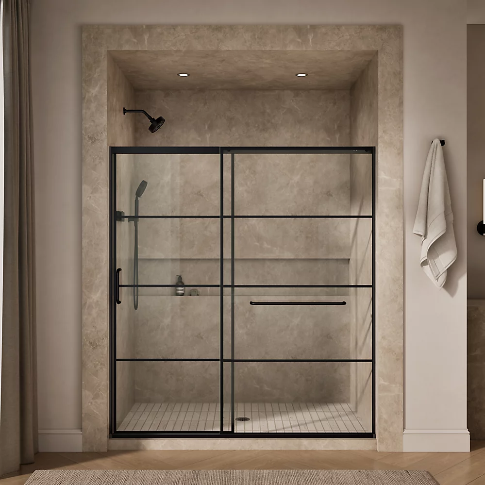 Kohler 707617-8G79-BL Elate 5/16 Shower Door 75 1/2 X 71 5/8