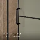 Kohler 707617-8G80-BL Elate 5/16 Shower Door 75 1/2 X 71 5/8
