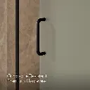 Kohler 707617-8G81-BL Elate 5/16 Shower Door 75 1/2 X 71 5/8
