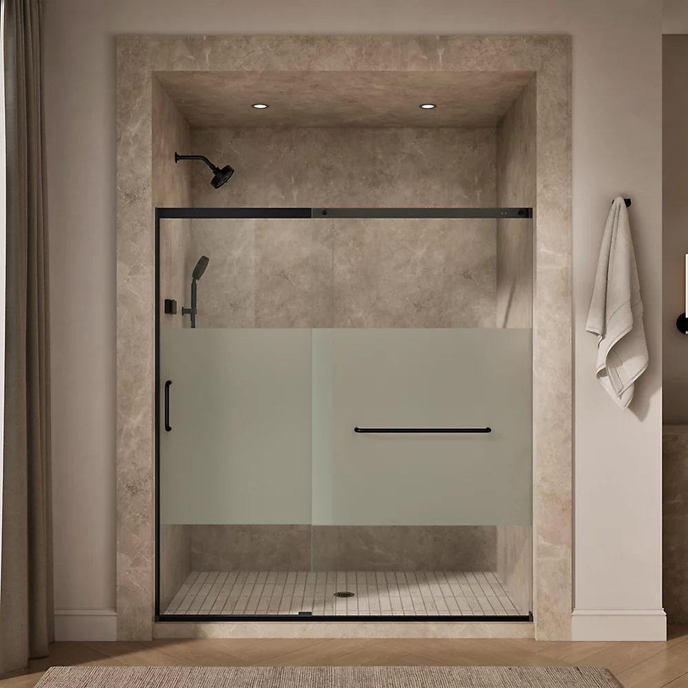 Kohler 707617-8G81-BL Elate 5/16 Shower Door 75 1/2 X 71 5/8