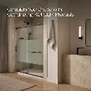 Kohler 707617-8G81-BL Elate 5/16 Shower Door 75 1/2 X 71 5/8