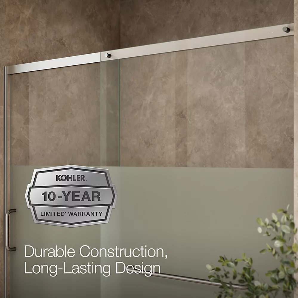 Kohler 707617-8G81-MX Elate 5/16 Shower Door 75 1/2 X 71 5/8