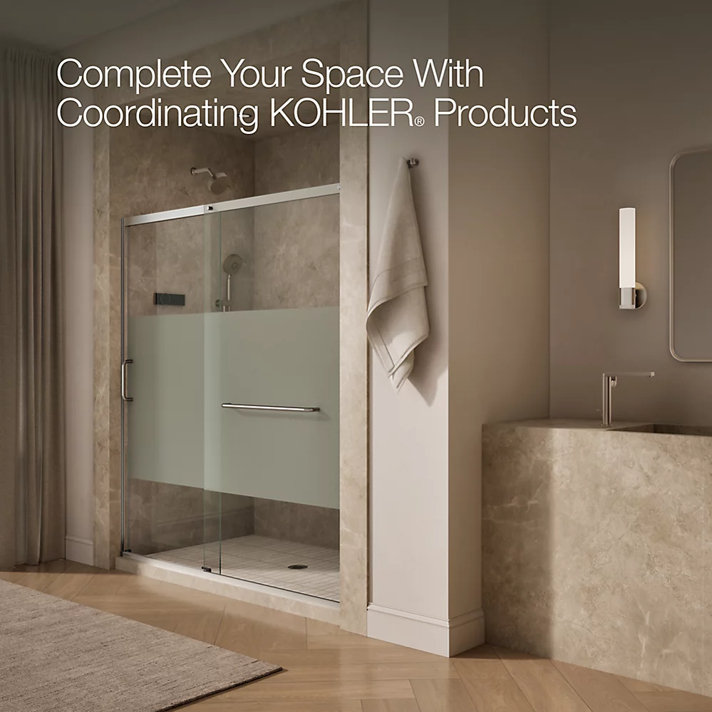 Kohler 707617-8G81-MX Elate 5/16 Shower Door 75 1/2 X 71 5/8