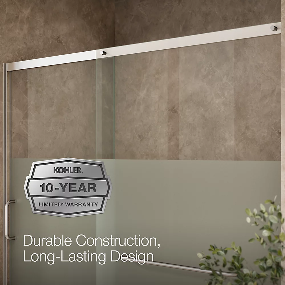 Kohler 707617-8G81-SH Elate 5/16 Shower Door 75 1/2 X 71 5/8