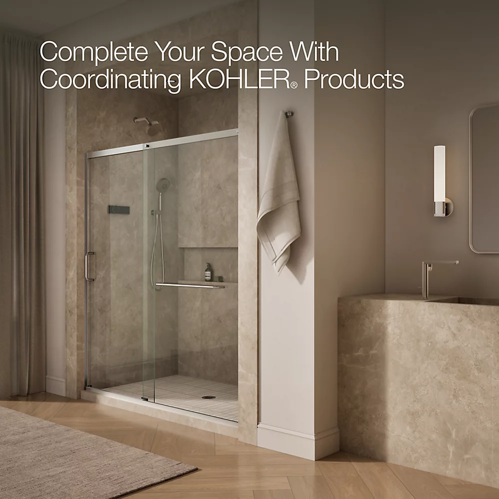 Kohler 707617-8L-MX Elate 5/16 Shower Door 75 1/2 X 71 5/8