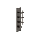 Gessi 58226 Inciso Thermostatic Trim With 3 Volume Controls Chrome 1