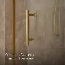 Kohler 709079-10L-2MB Rely 3/8 Shower Door 77X60 Hdl,Sn
