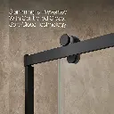 Kohler 709079-10L-BL Rely 3/8 Shower Door 77X60 Hdl,Sn