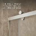 Kohler 709079-10L-BNK Rely 3/8 Shower Door 77X60 Hdl,Sn