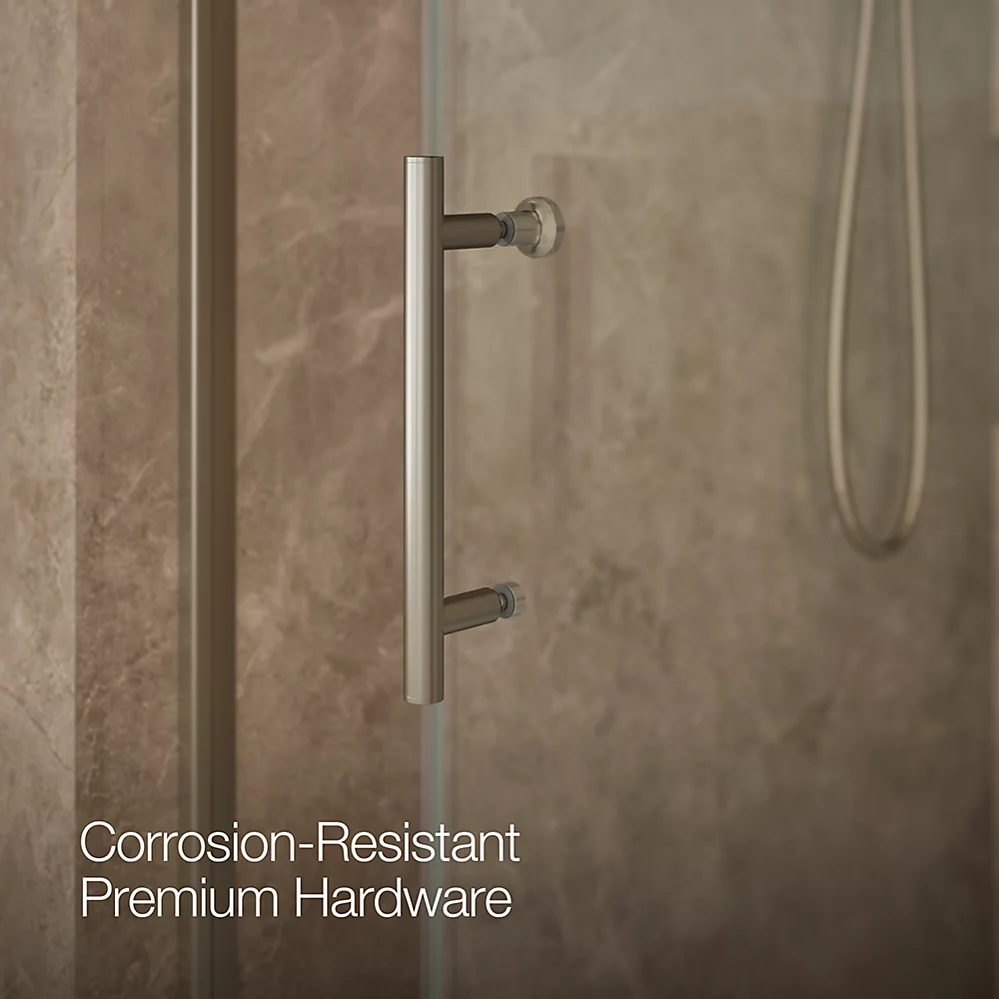 Kohler 709079-10L-BNK Rely 3/8 Shower Door 77X60 Hdl,Sn