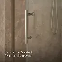 Kohler 709079-10L-BNK Rely 3/8 Shower Door 77X60 Hdl,Sn