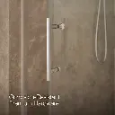 Kohler 709079-10L-SHP Rely 3/8 Shower Door 77X60 Hdl,Sn