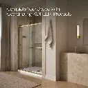 Kohler 709081-10L-2MB Rely 3/8 Shower Door 77X60 Hdl/Tb,Sn