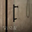 Kohler 709081-10L-BL Rely 3/8 Shower Door 77X60 Hdl/Tb,Sn