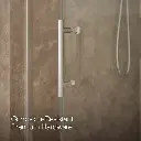 Kohler 709081-10L-SHP Rely 3/8 Shower Door 77X60 Hdl/Tb,Sn
