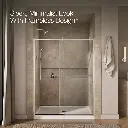 Kohler 709081-10L-SHP Rely 3/8 Shower Door 77X60 Hdl/Tb,Sn